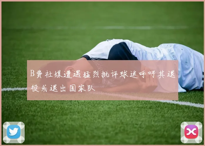 B费社媒遭遇猛烈批评球迷呼吁其退役或退出国家队